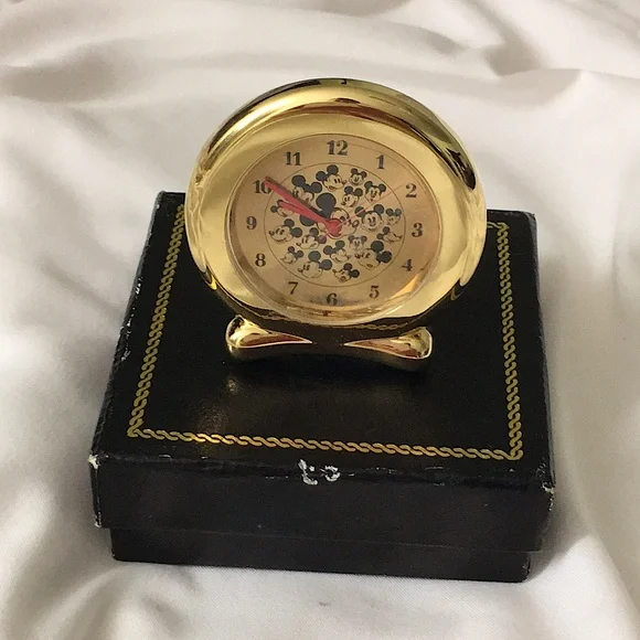Disney | Accessories | Vtg Disney Collectible Table Clock 